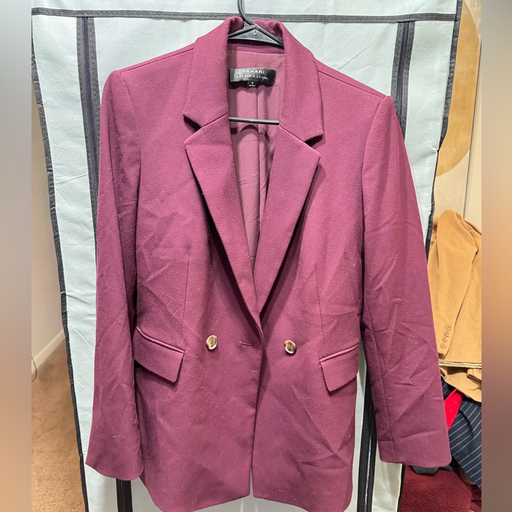Purple Jacket with Pockets